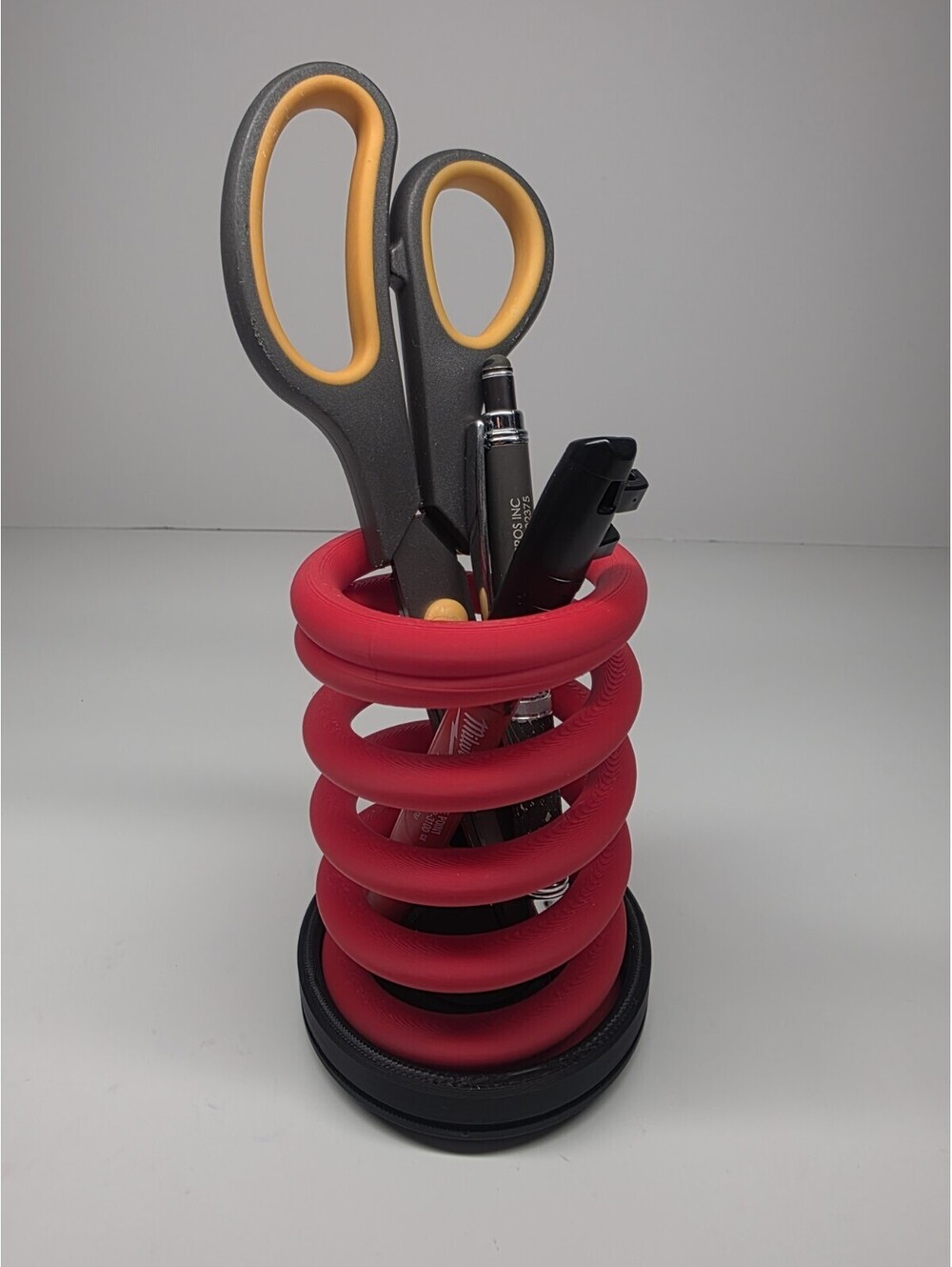 Desk Organizer Pen and Pencil Holder shaped like a Car Spring Great Gift